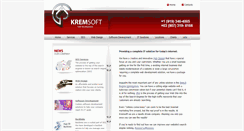 Desktop Screenshot of kremsoft.com