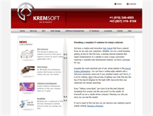 Tablet Screenshot of kremsoft.com